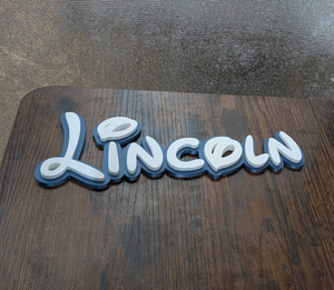 Disney Themed Custom Sign