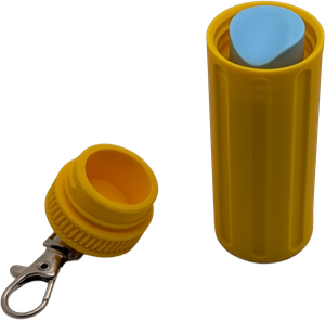 EOS Chapstick Holder Keychain